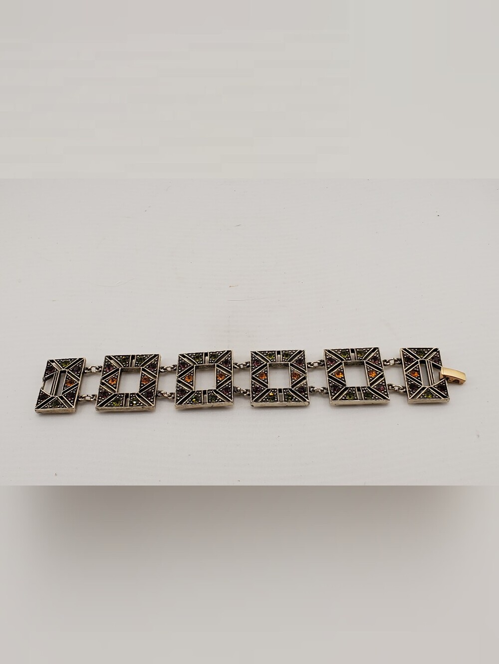 Emmons Rhinestone Panel Bracelet - Picture 4 of 9